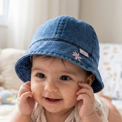 Bob en jean pour bébé fille Kitti