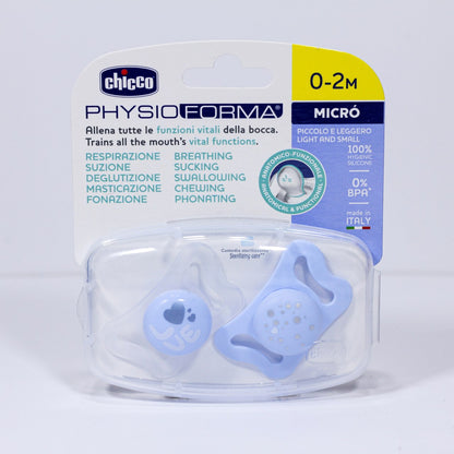 Chicco – Sucette PhysioForma Micro 0-2 mois