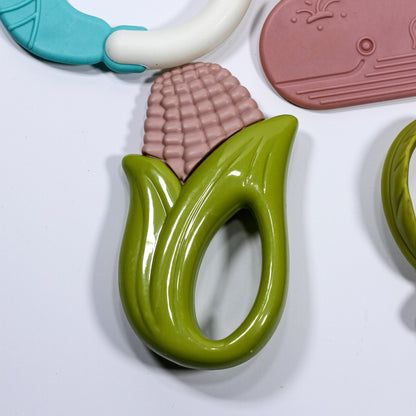 Set de Hochets & Anneaux de Dentition Bébé – Jouets Sensoriels Colorés 3M+