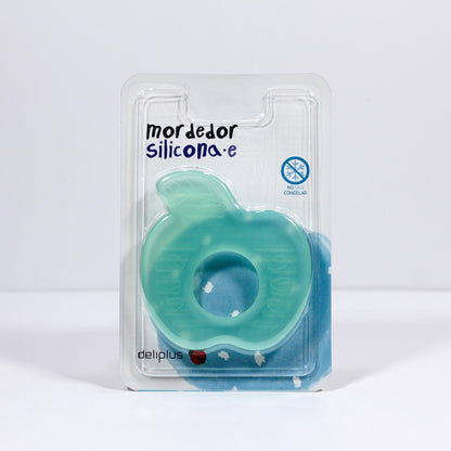 Anneau de dentition bébé en silicone forme pomme
