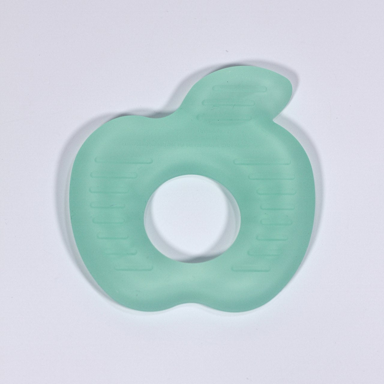 Anneau de dentition bébé en silicone forme pomme