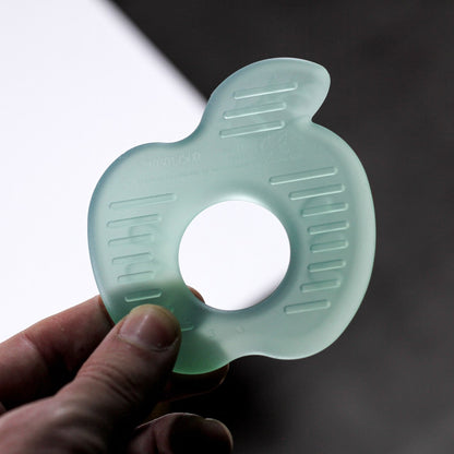 Anneau de dentition bébé en silicone forme pomme