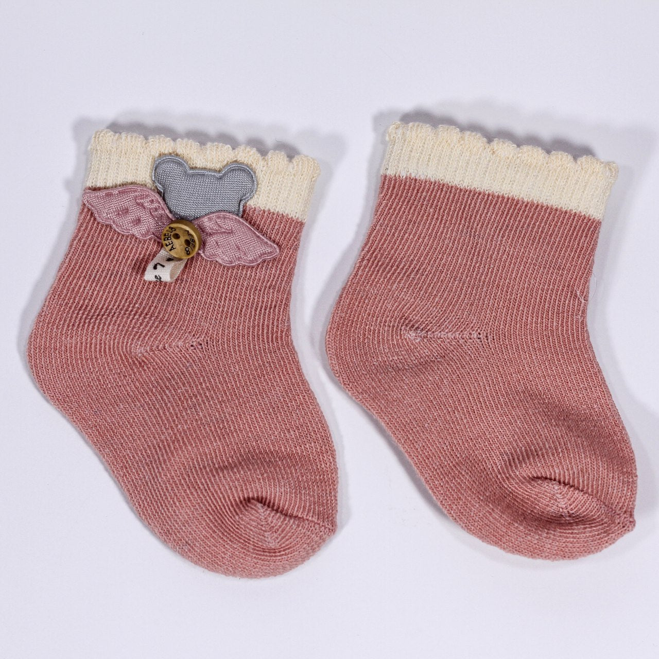 Lot de 3 chaussettes pour bébé fille à motifs floraux