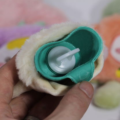 Bouillotte en peluche avec housse dessin animé – Chauffe-mains & pieds