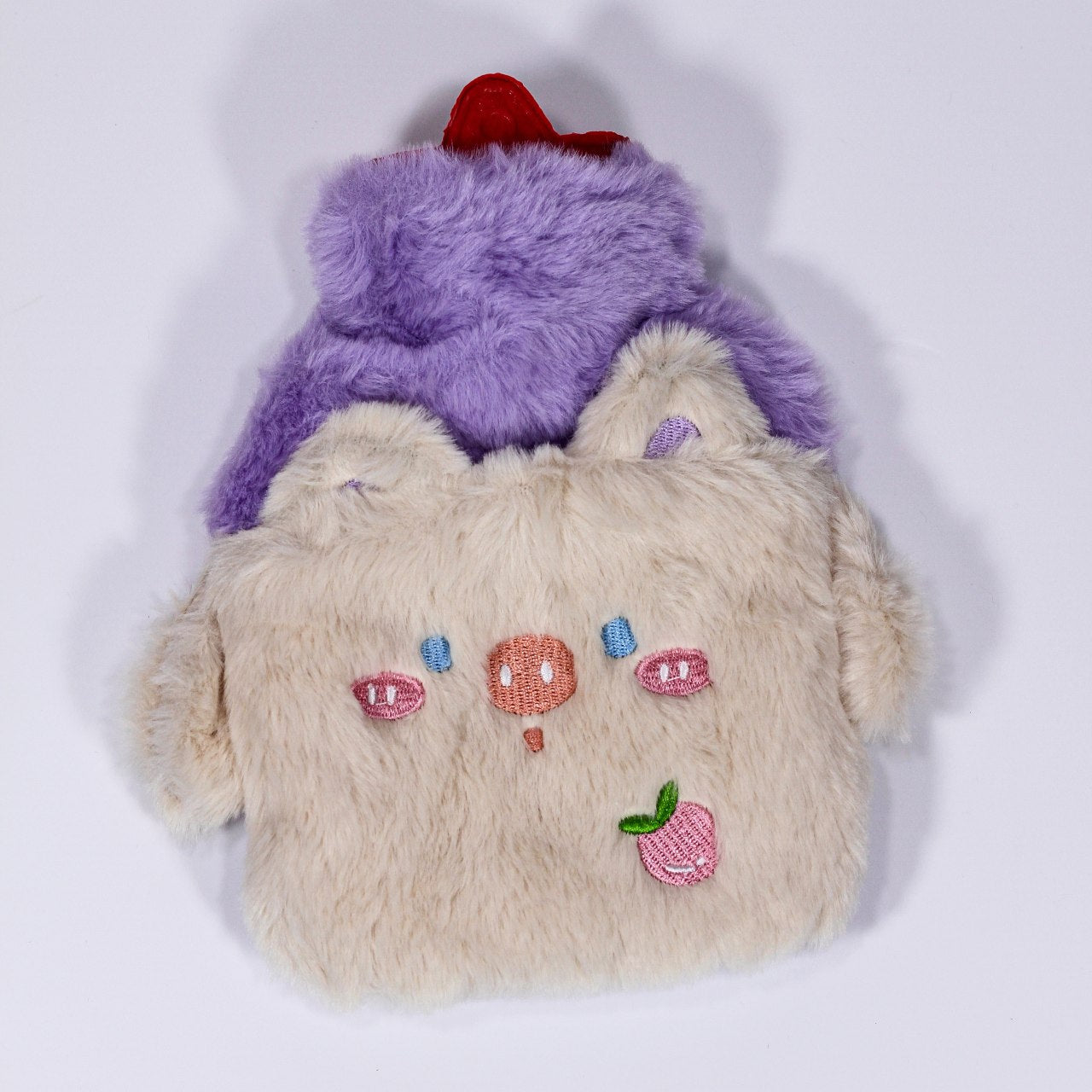 Bouillotte en peluche avec housse dessin animé – Chauffe-mains & pieds