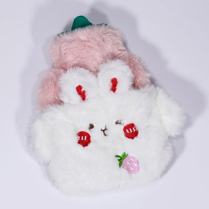 Bouillotte en peluche avec housse dessin animé – Chauffe-mains & pieds