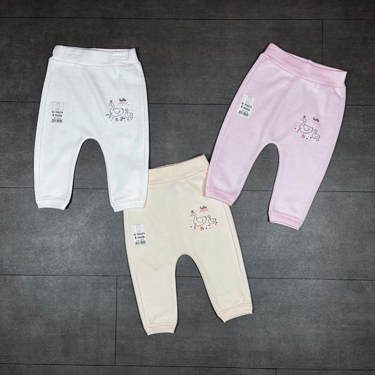 Pantalon bébé en coton doux
