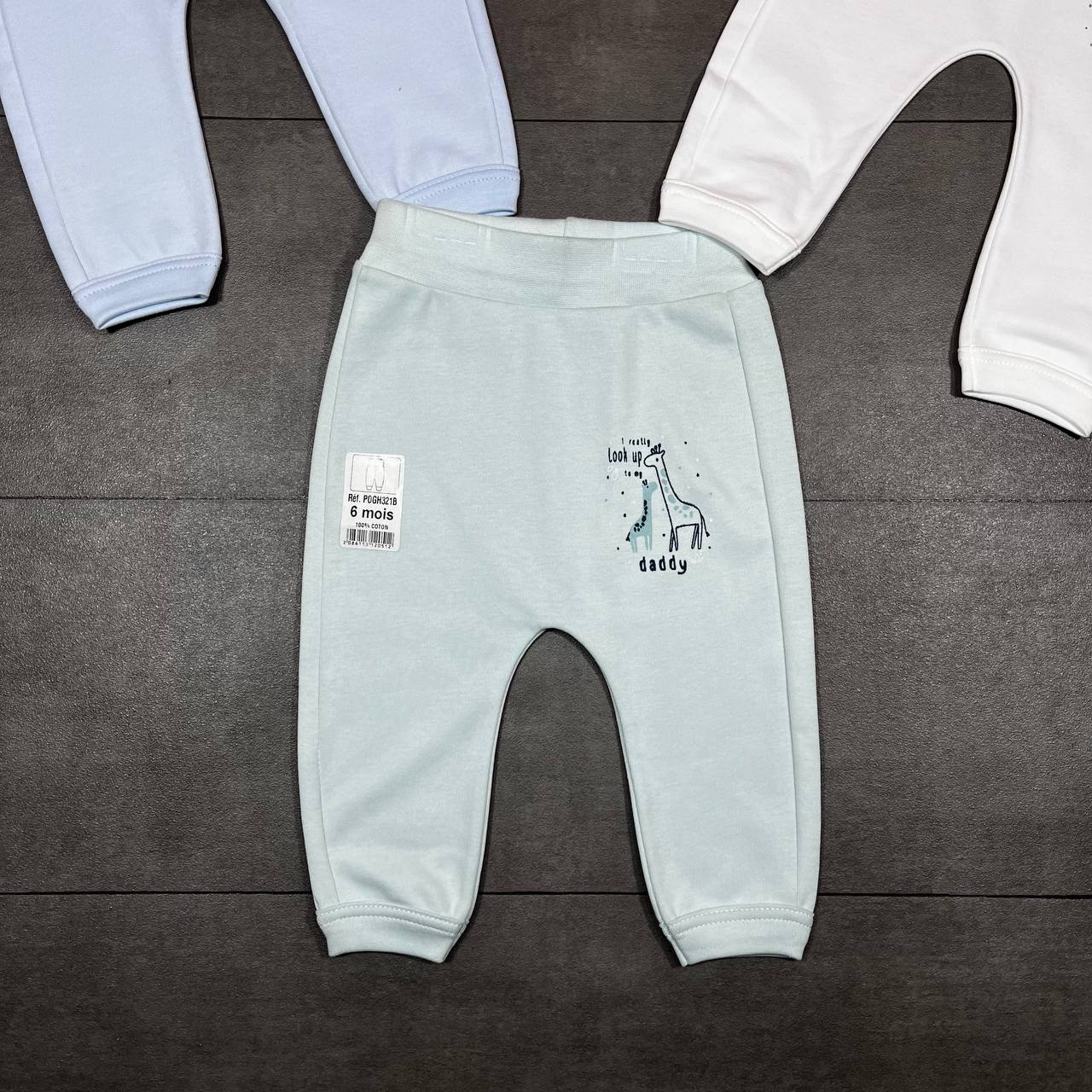 Pantalon bébé en coton doux