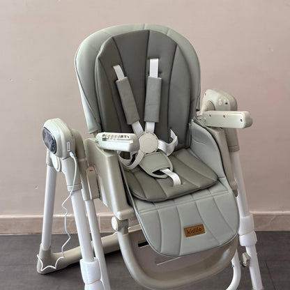 Kidilo – Chaise haute 2en1 avec fonction balançoire électrique et télécommande – Modèle KD001