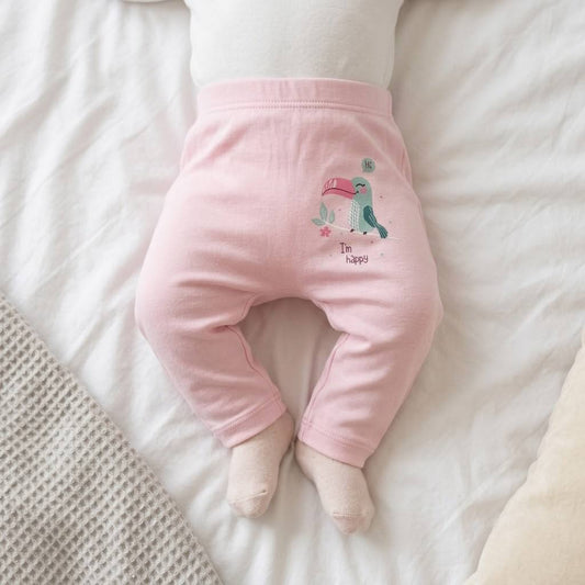 Pantalon bébé en coton doux