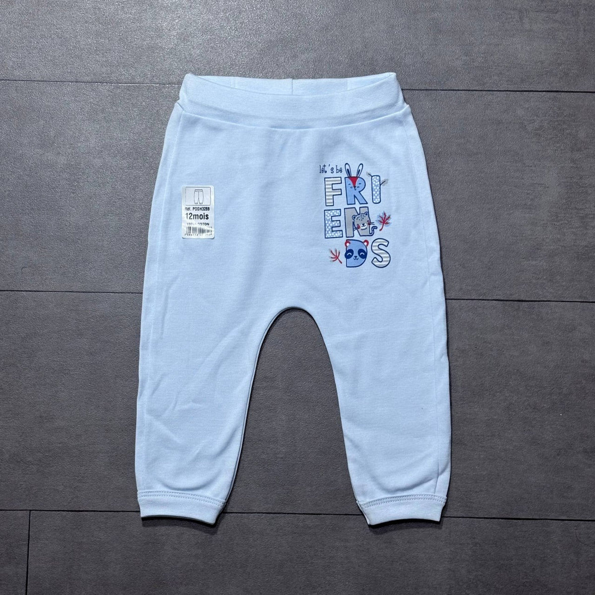 Pantalon bébé en coton doux