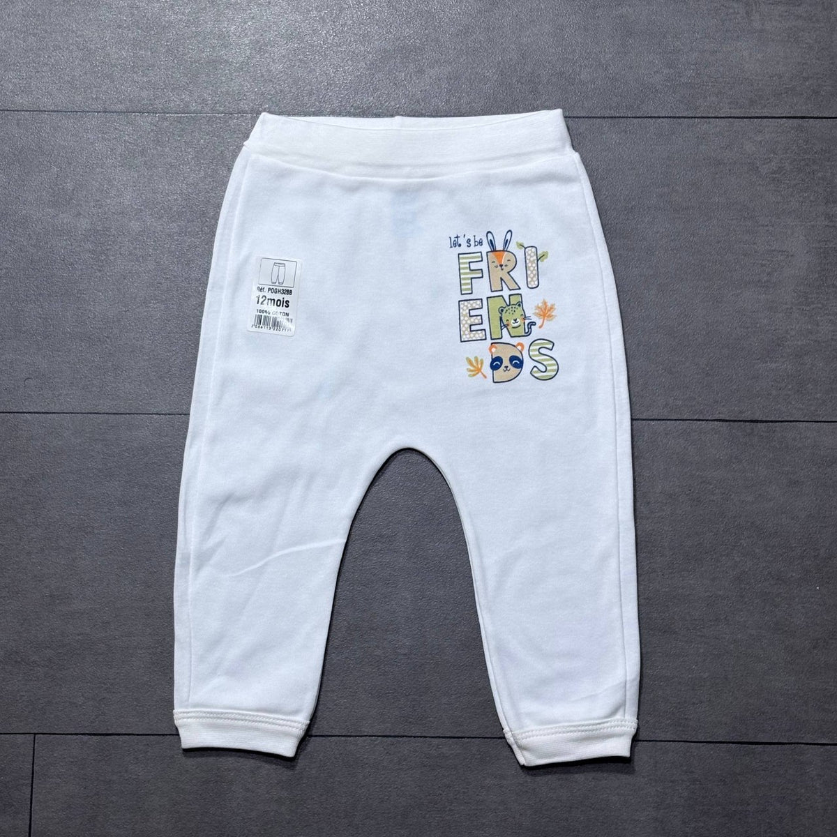 Pantalon bébé en coton doux