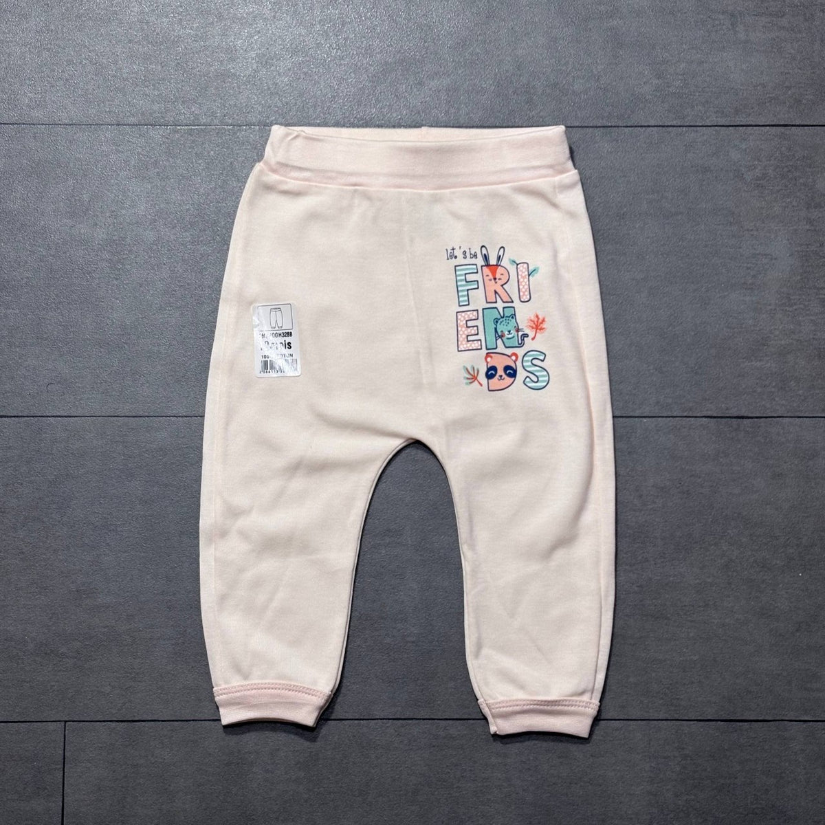 Pantalon bébé en coton doux