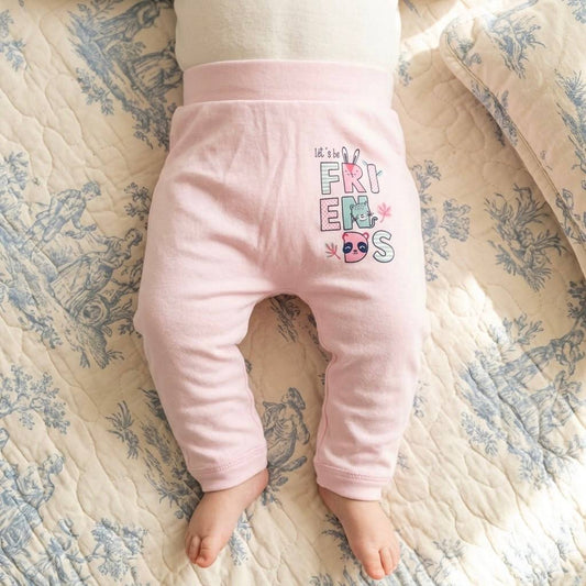 Pantalon bébé en coton doux