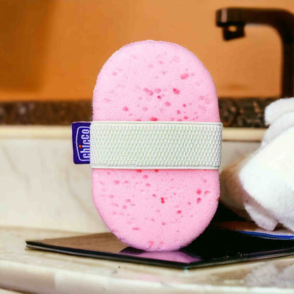 Chicco - Gant de bain éponge