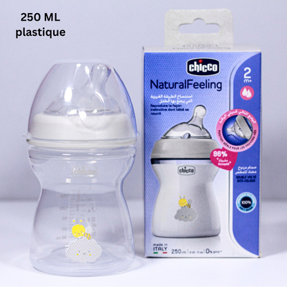 Chicco - Biberon en Plastique - NaturalFeeling