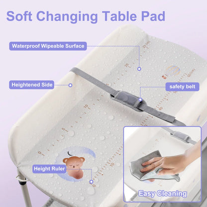 POPYPAPA – Baignoire et table à langer pliables 6 en 1