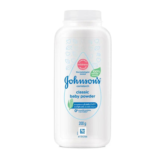 Johnson’s Baby – Poudre pour bébé classique à l’amidon de maïs