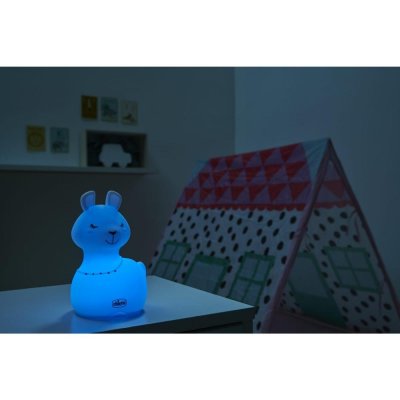 Chicco – Veilleuse Sweet Lights rechargeable et portable – Motif lama