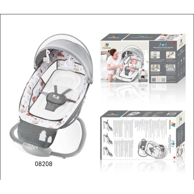 mastela - Balancelle électrique pour bébé avec Bluetooth
