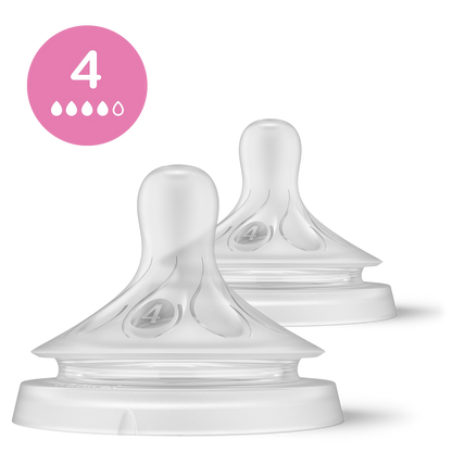 Philips Avent – Lot de 2 Tétines en Silicone – Natural Response