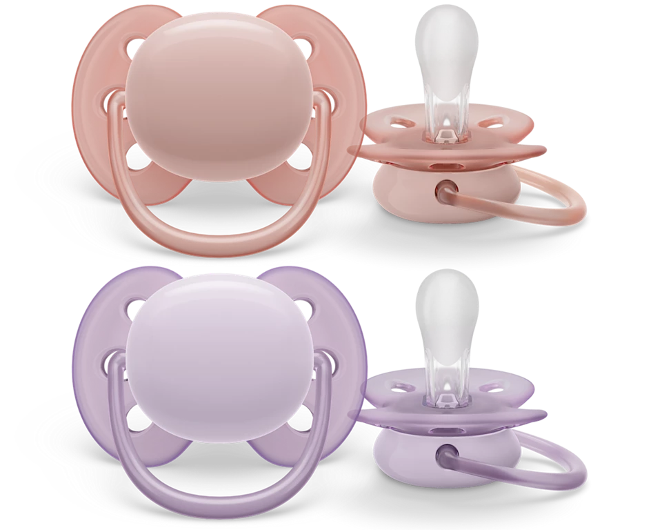 Philips Avent - Sucette 2 pieces - Ultra Soft SCF091/32