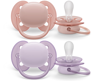 Philips Avent - Sucette 2 pieces - Ultra Soft SCF091/32