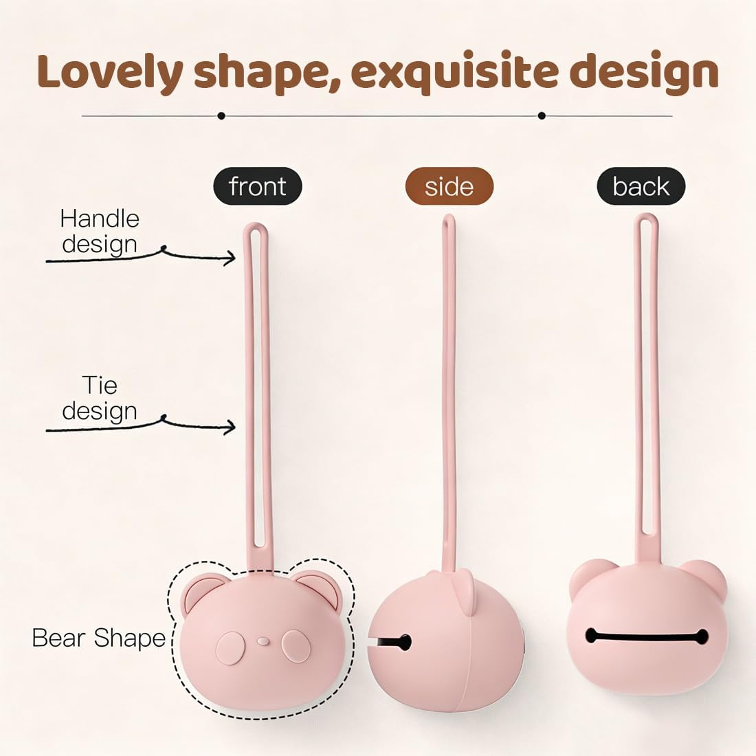 Bles – Port-sucette en Silicone