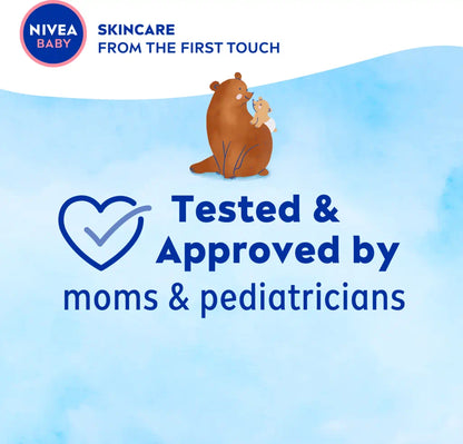 NIVEA – Baby Soft & Light Lotion à l’Amande & Vitamines B5, C, E – Hydratation Douce & Protection Quotidienne