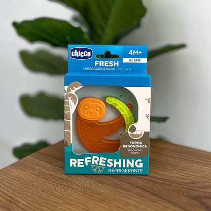 Chicco – Anneau de dentition réfrigérant Paresseux Fresh 4M+