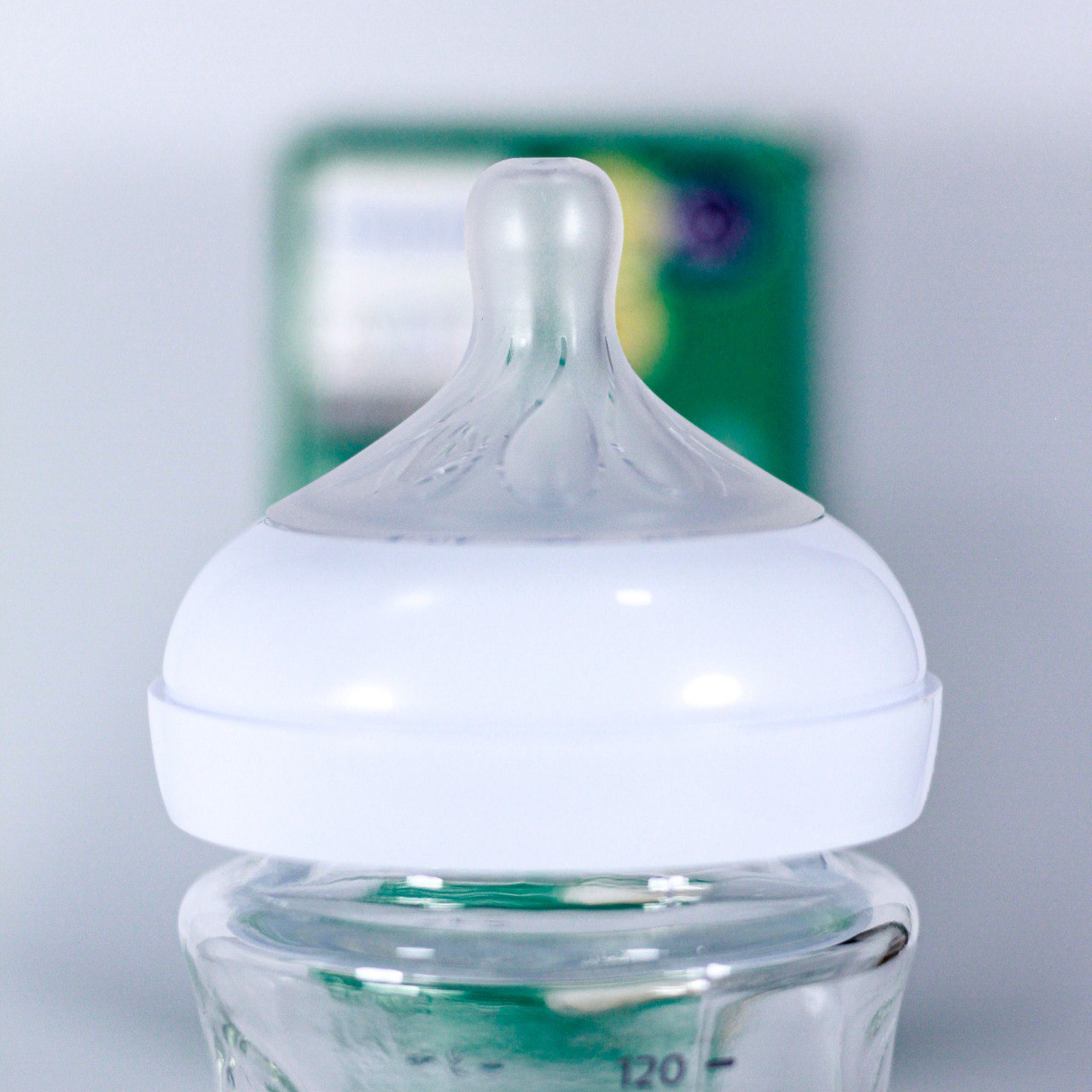 Philips Avent - Coffret Biberons en Verre  Natural Response – Pure Glass (120ml + 2x240ml) + Sucette ultra douce