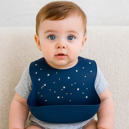 Bavoir en silicone - HAPPY BABY