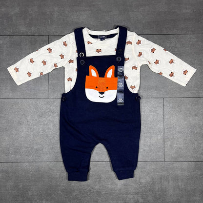 Ensemble 2 pieces -Salopette + tee-shirt