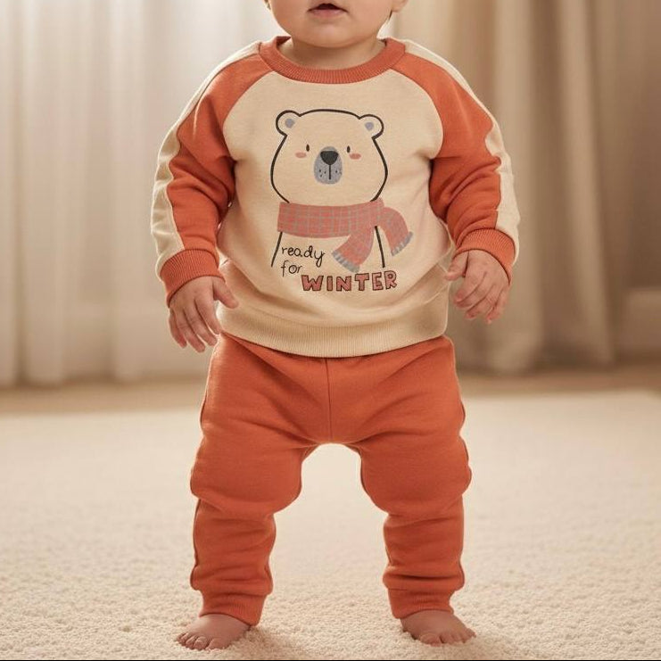 Ensemble jogging bébé motif ours – jouri baby
