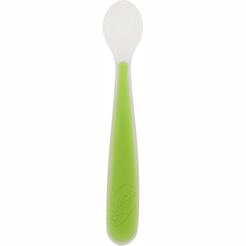 Chicco – Cuillère en silicone Super Soft pour bébé 6m+