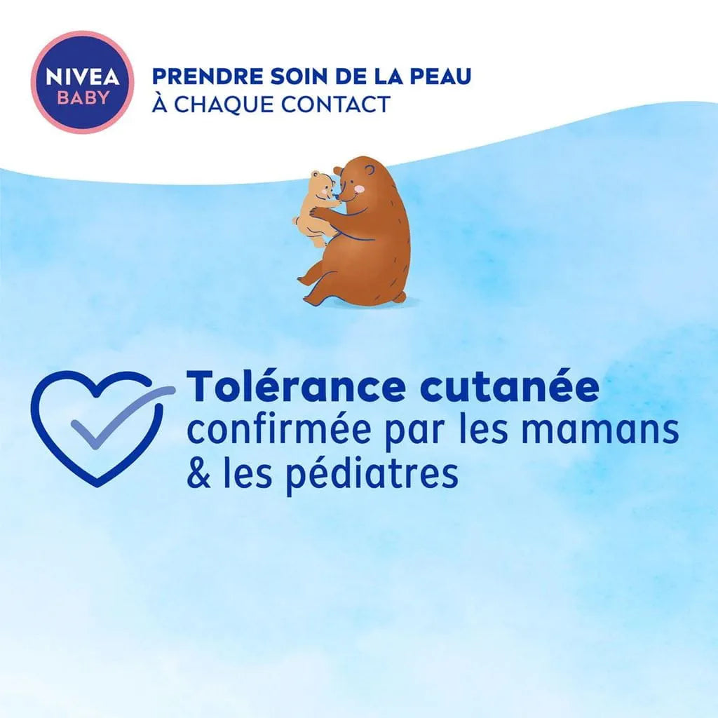 NIVEA – Baby Soft Crème Visage & Corps Hydratante à l’Huile d’Amande & Vitamines B5, C, E