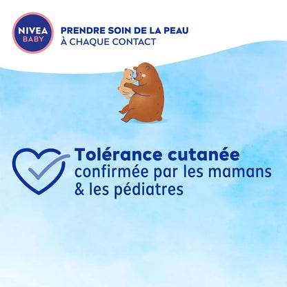 NIVEA – Baby Soft Crème Visage & Corps Hydratante à l’Huile d’Amande & Vitamines B5, C, E