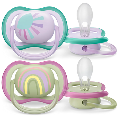 Philips Avent - Sucette 2 pieces - Ultra Air SCF085/30