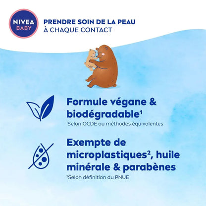 NIVEA – Baby Soft Crème Visage & Corps Hydratante à l’Huile d’Amande & Vitamines B5, C, E