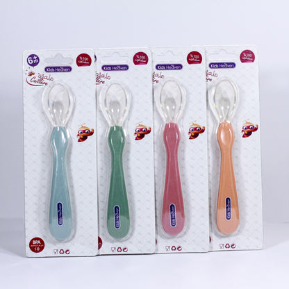 Kids Heaven - Cuillères en silicone pour bébé