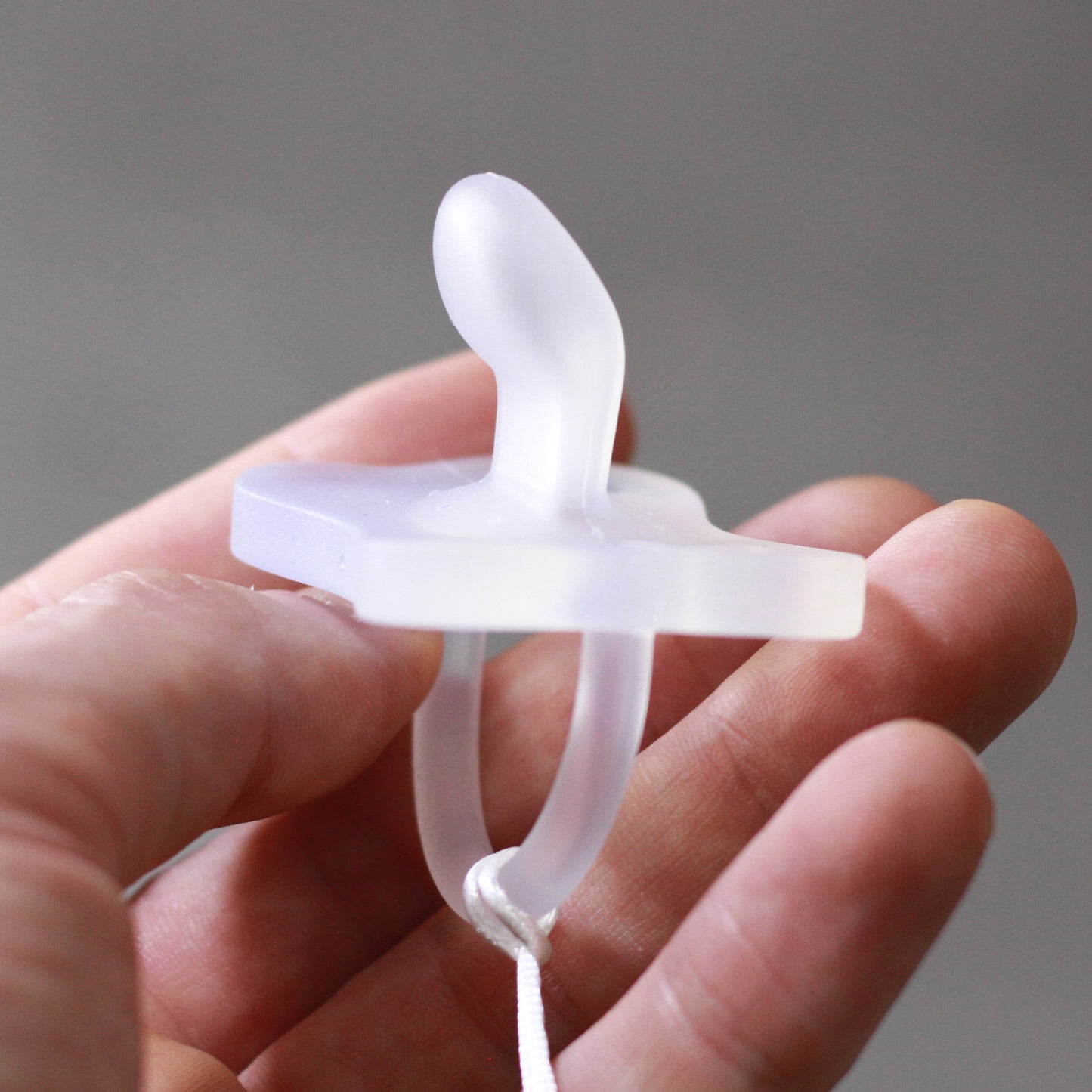 ALGO – Set de biberons en plastique anti-colique et sucette en silicone avec attache