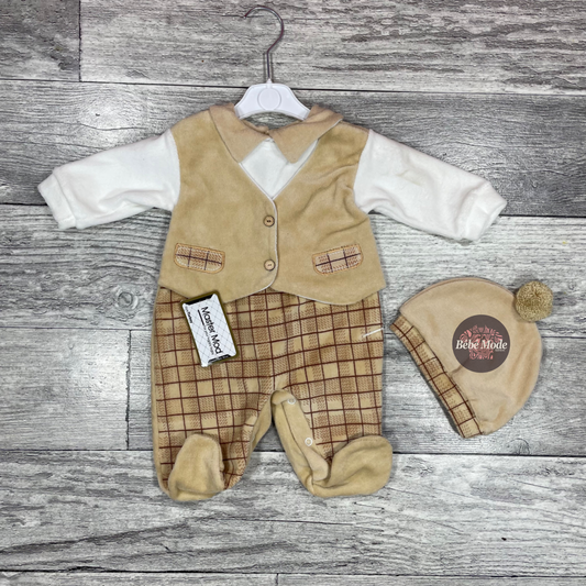 Grenouillère # - 2 pièces – Rasé – garçon