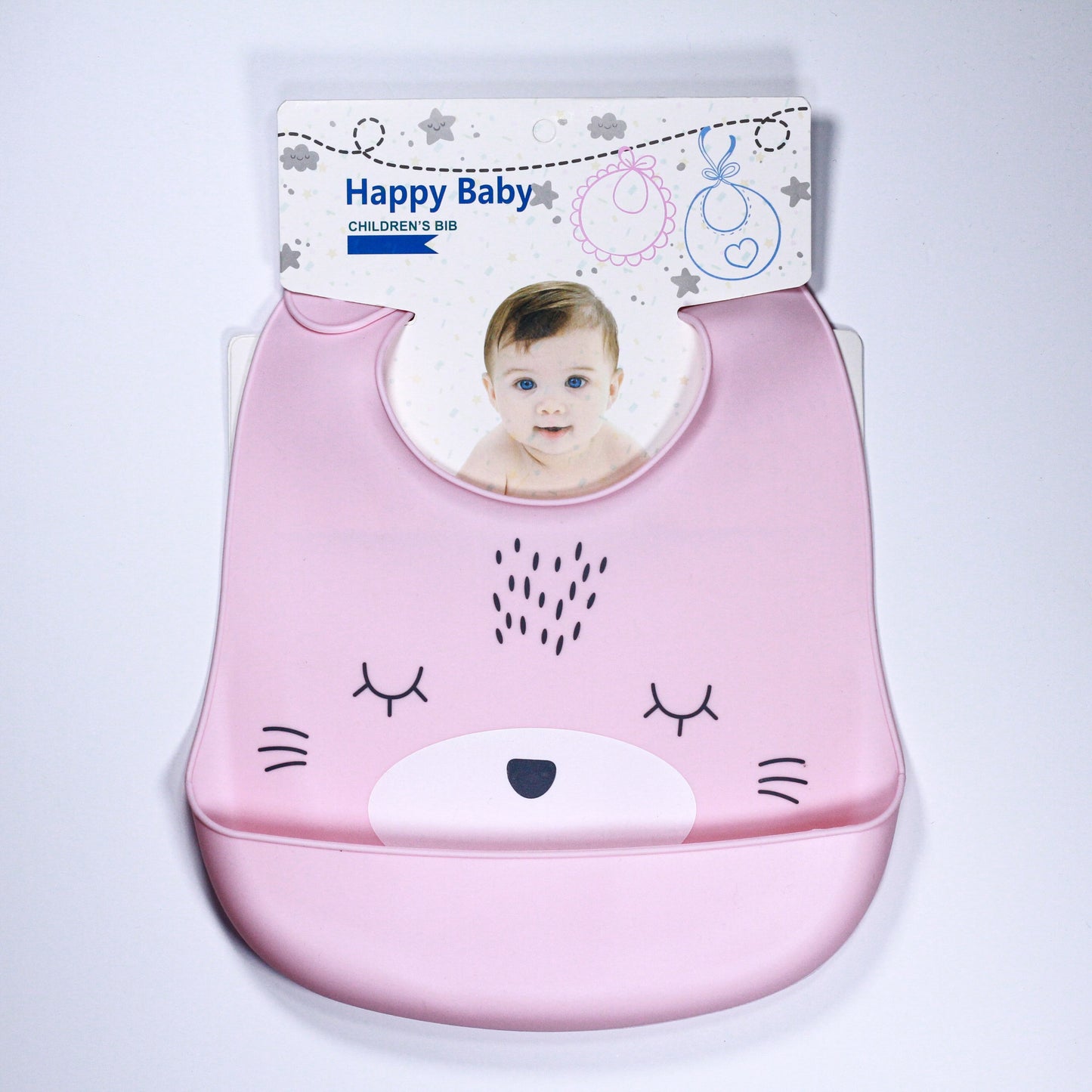 Bavoir en silicone - HAPPY BABY