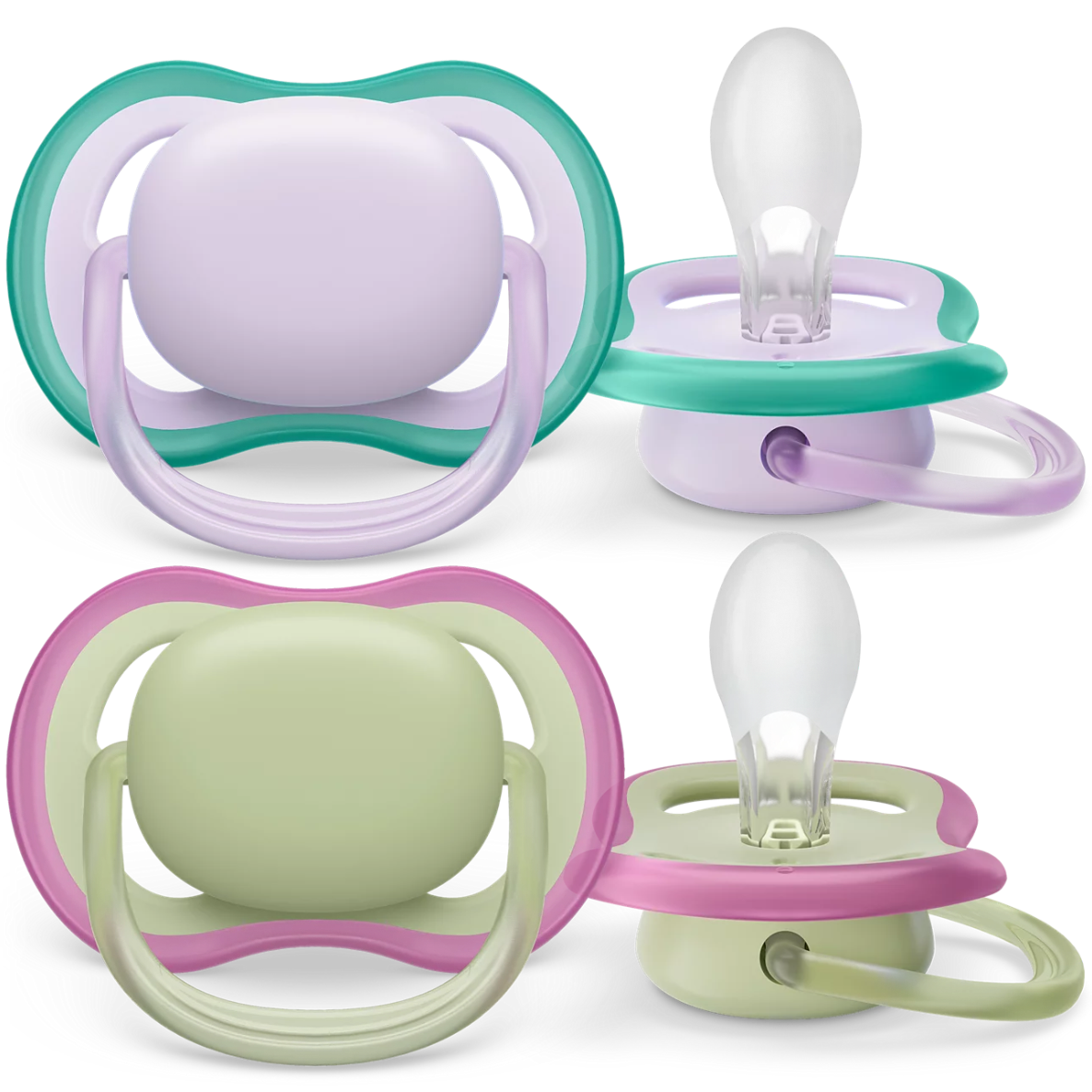 Philips Avent - Sucette 2 pieces - Ultra Air SCF085/28