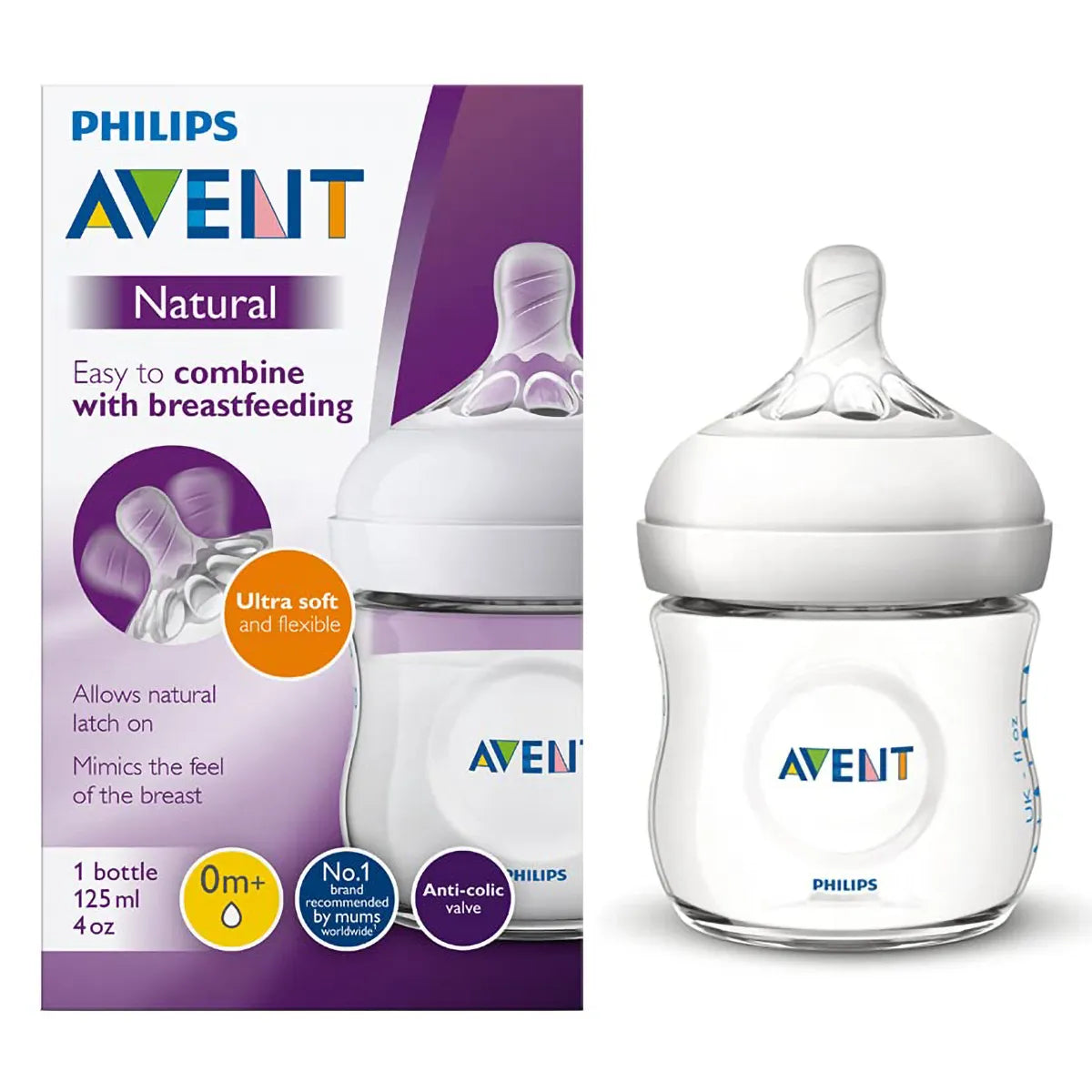 Philips Avent - Micro Biberon en Plastique - Naturelle