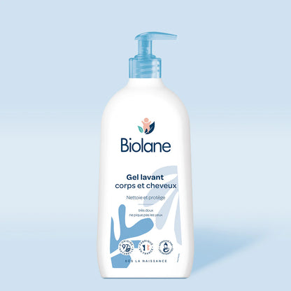 Biolane - Gel lavant corps & cheveux 2 en 1