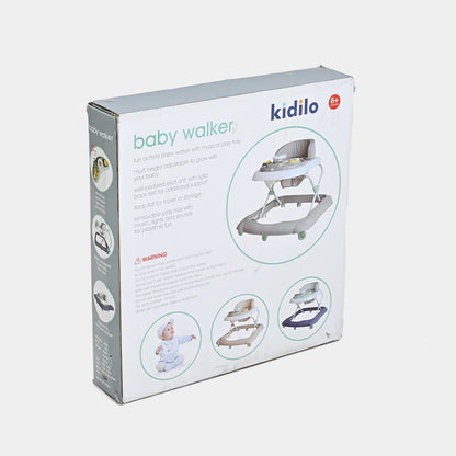 Kidilo – Trotteur bébé évolutif avec plateau d’activités (6 mois+)