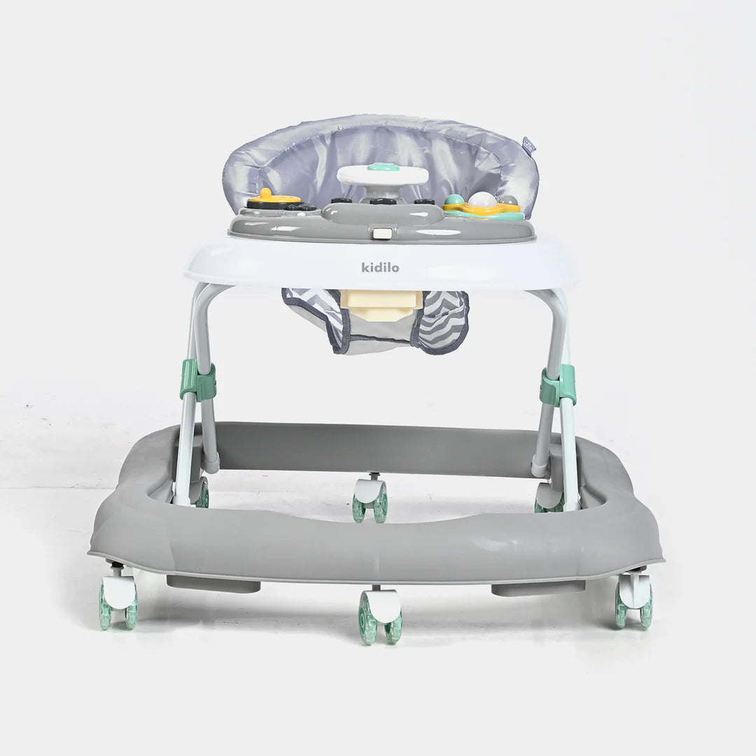Kidilo – Trotteur bébé évolutif avec plateau d’activités (6 mois+)