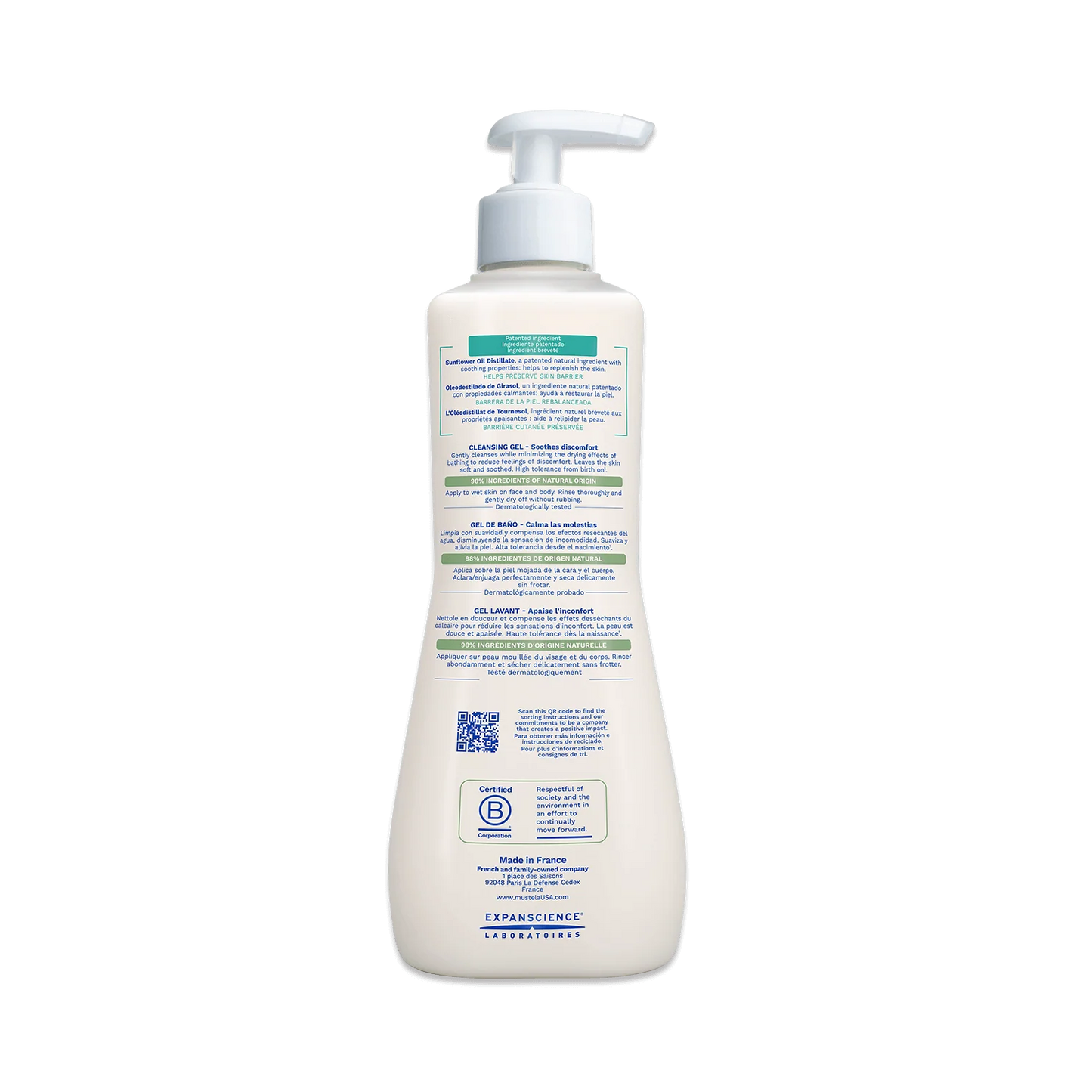Mustela - Gel lavant Stelatopia