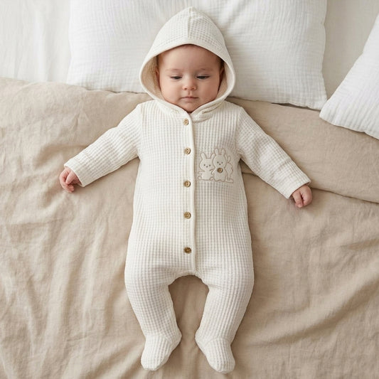 Grenouillère bébé en coton bebelinna